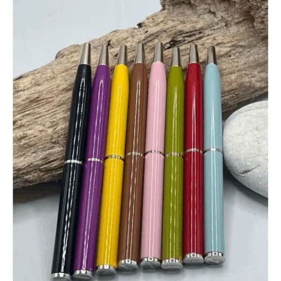 Wheat Color Coach Wallet Pen - Picture 4 of 9